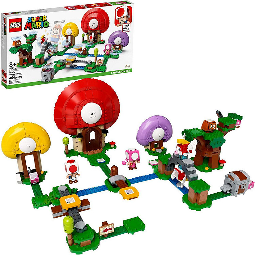 LEGO Super Mario Toads Treasure Hunt 71368  464 Piece Expansion Set Image