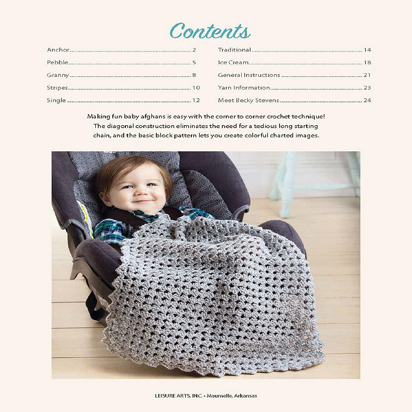 Leisure Arts Everything Baby Crochet BK