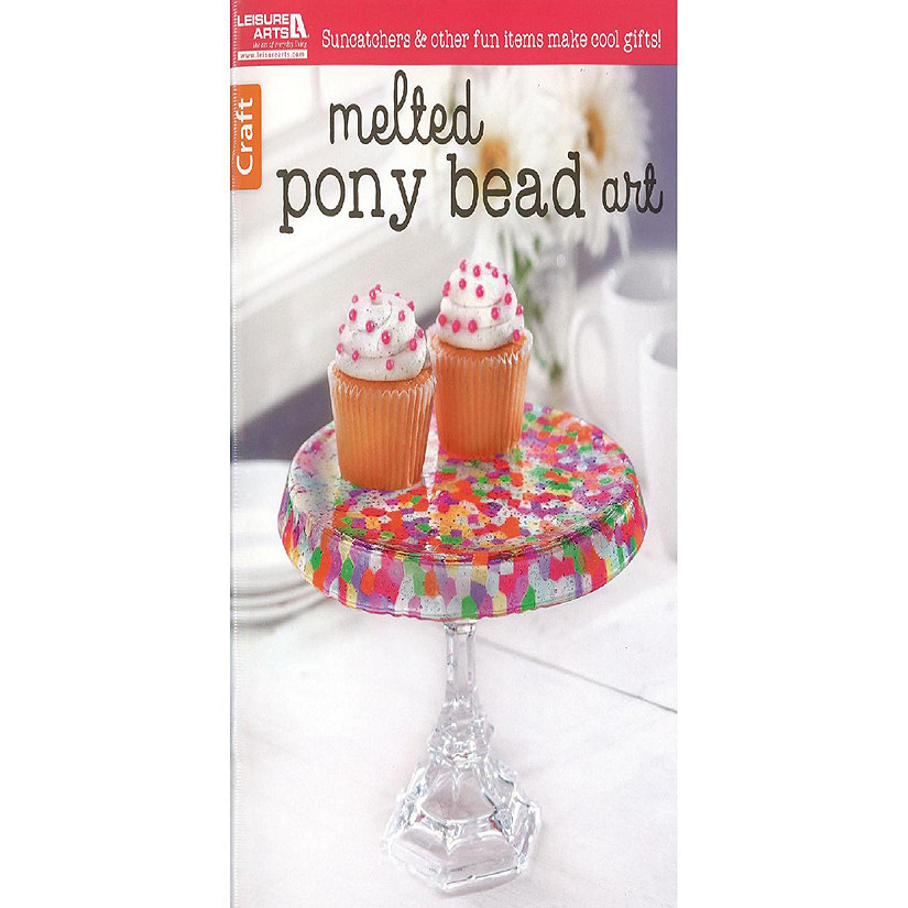 Leisure Arts Melted Pony Bead Art Bk Oriental Trading