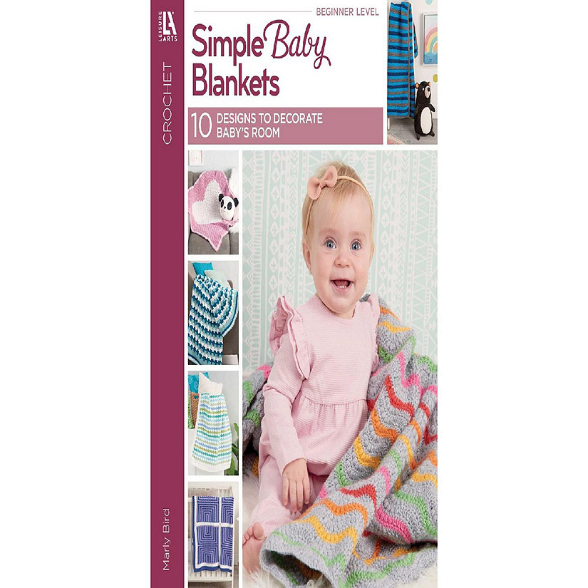 Leisure Arts Simple Baby Blankets Bk Oriental Trading