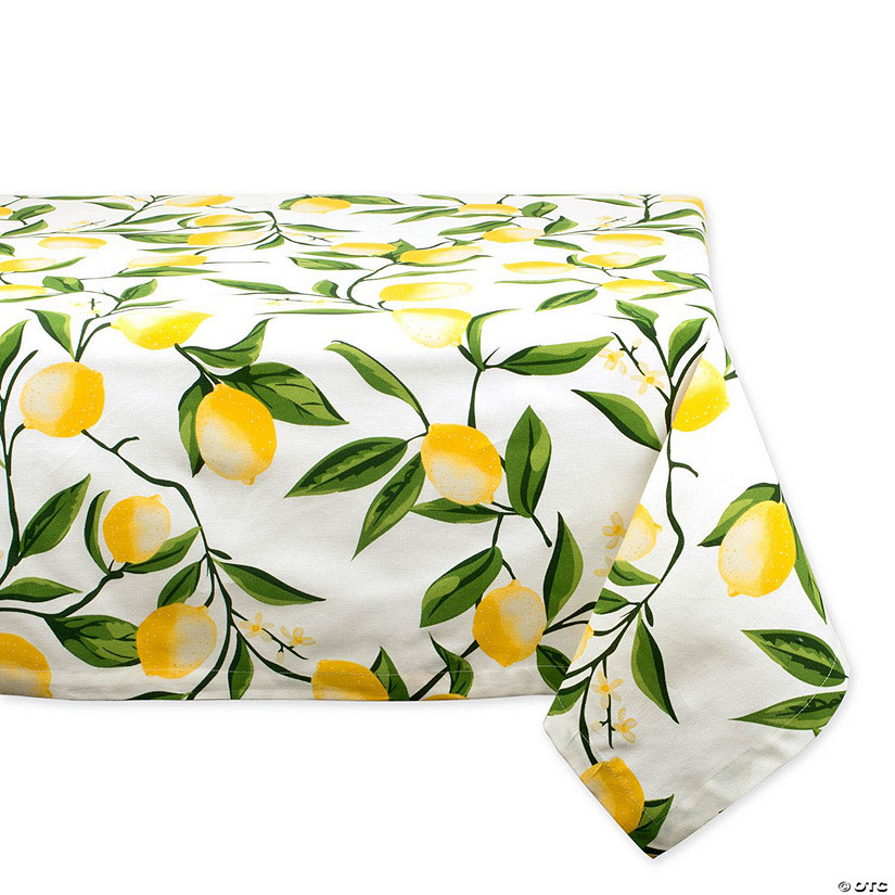 Lemon Bliss Print Tablecloth 52X52 Image