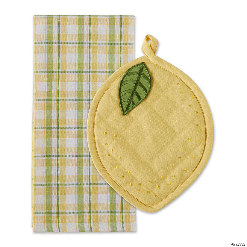 Lemon Potholder Gift Set Image