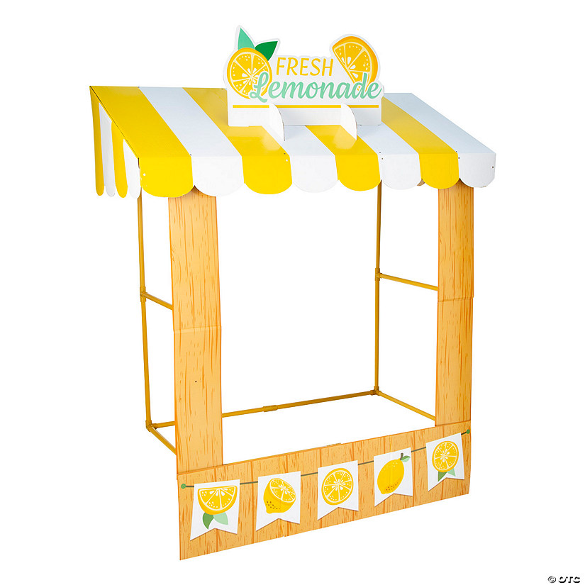 Lemonade Stand Tabletop Hut with Frame - 6 Pc. Image