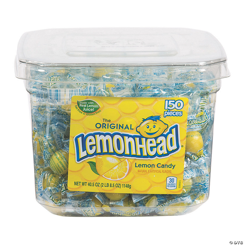 Lemonhead<sup>&#174;</sup> Hard Candy Tub - 150 Pc. Image