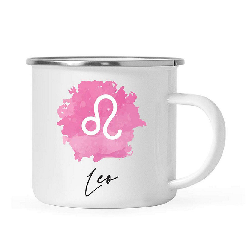 Leo Zodiac Pink 11oz Campfire Mug Image