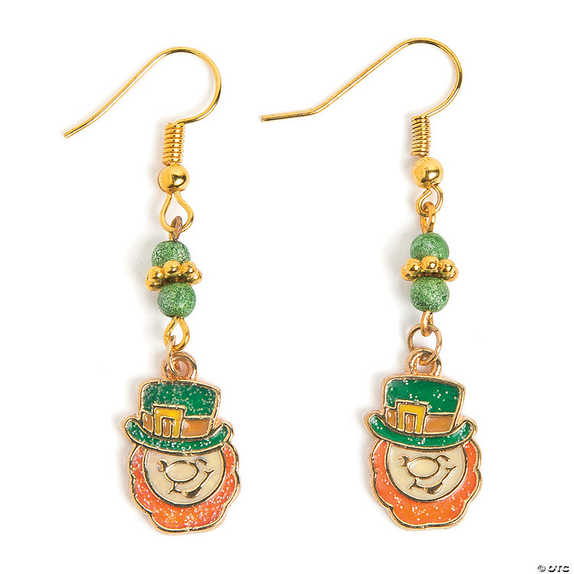 Leprechaun Earrings Craft Kit Oriental Trading