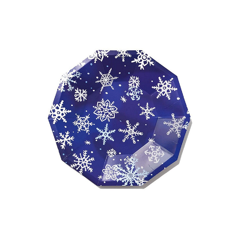 Let It Snow Large Plates (10 per pack) Image