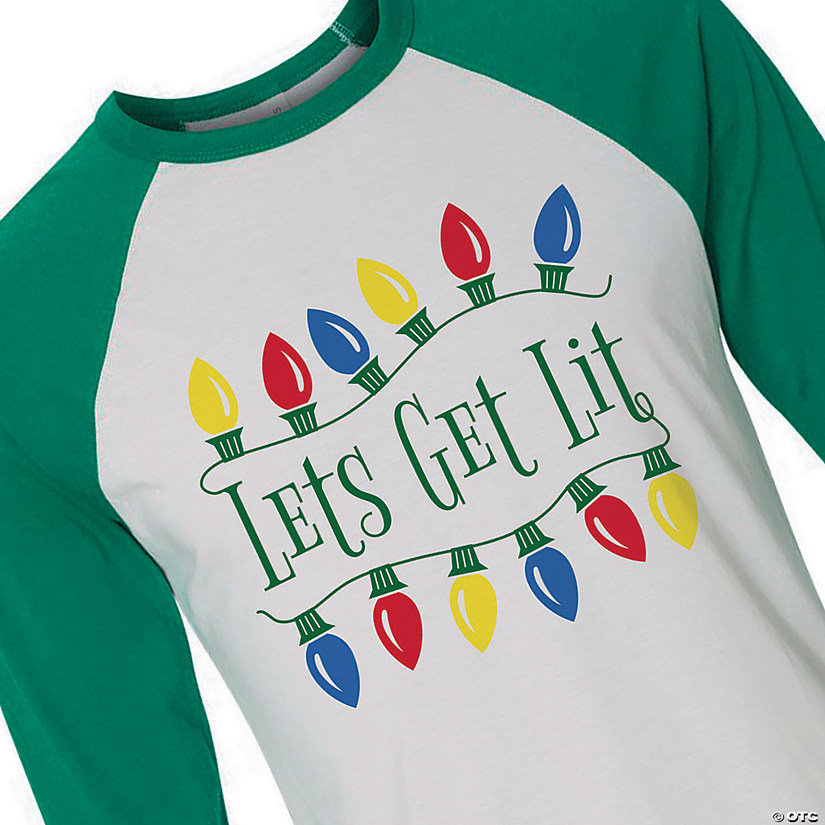 Let&#8217;s Get Lit Adult's T-Shirt Image
