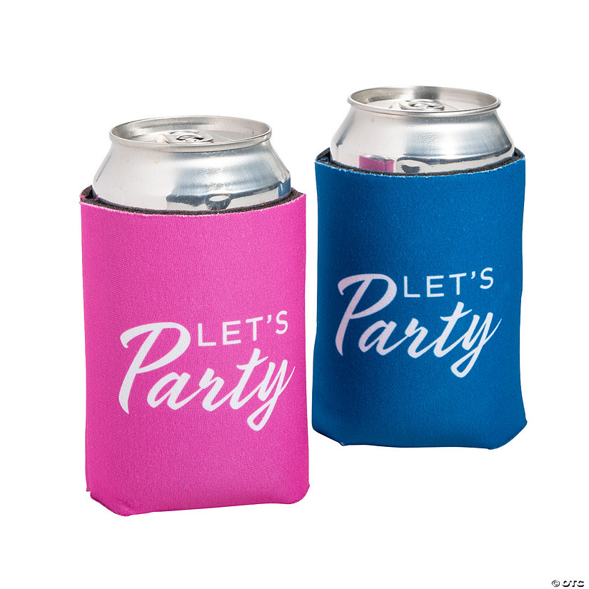 Let&#8217;s Party Can Sleeves - 12 Pc. Image