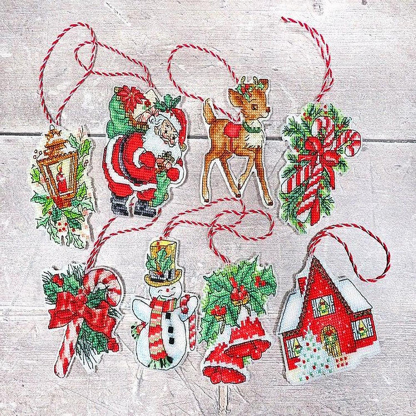 LetiStitch - Counted Cross Stitch Kit Christmas toys kit nr.1 Leti966 Image