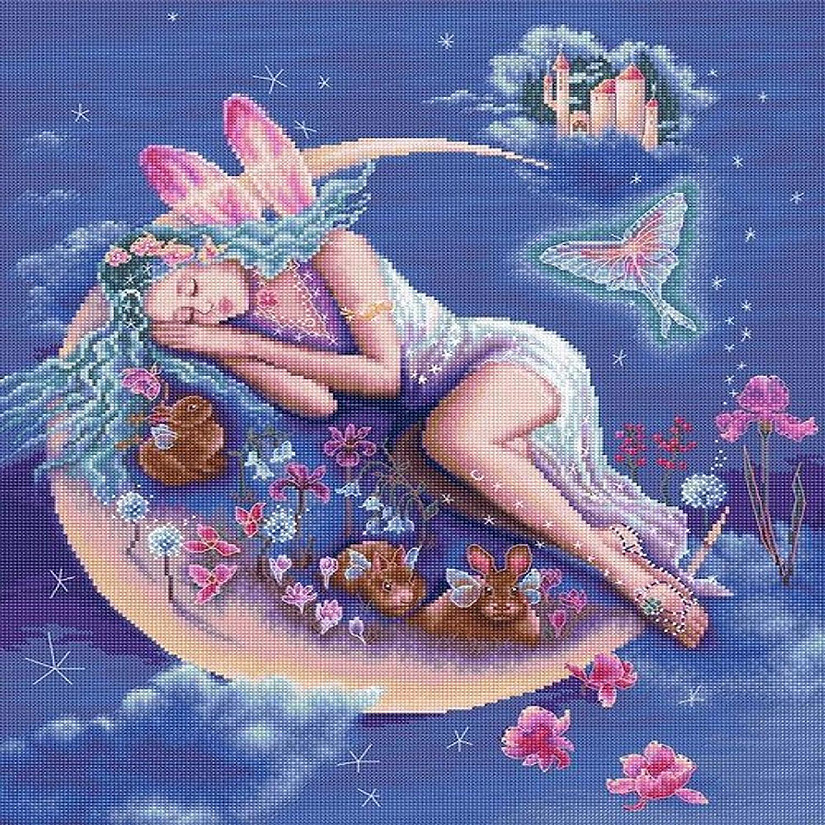 LetiStitch - Counted Cross Stitch Kit Evening Dreams Leti995 Image