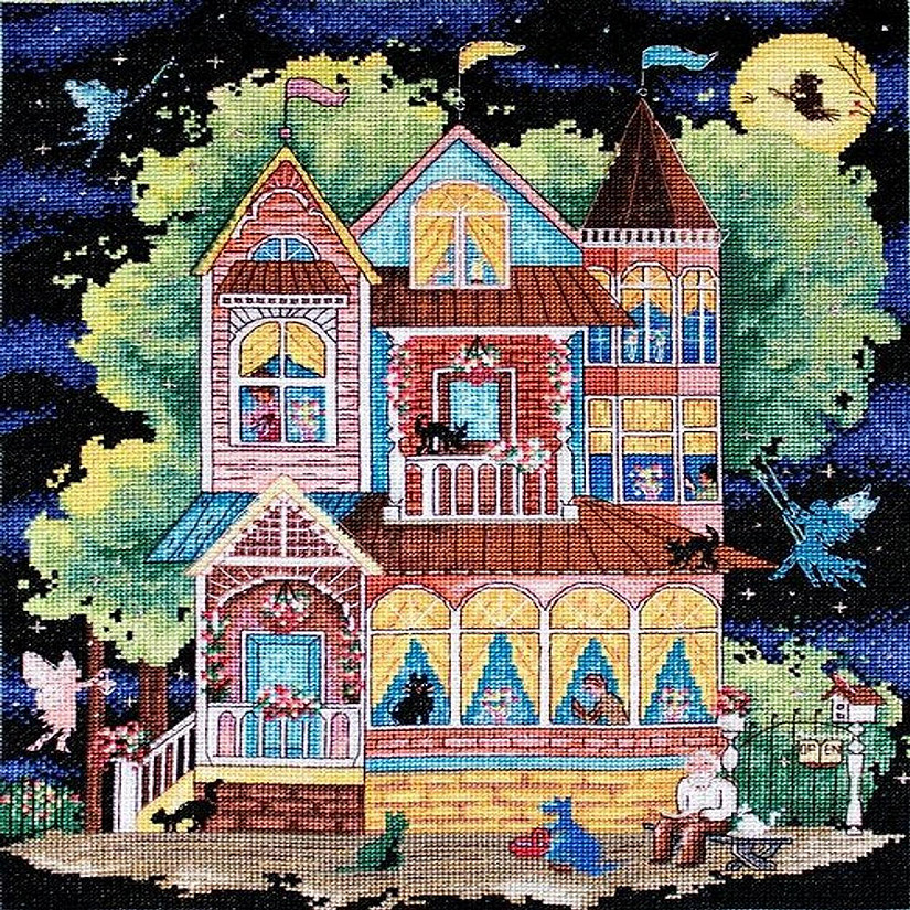 LetiStitch - Counted Cross Stitch Kit Fairy tale house Leti937 Image