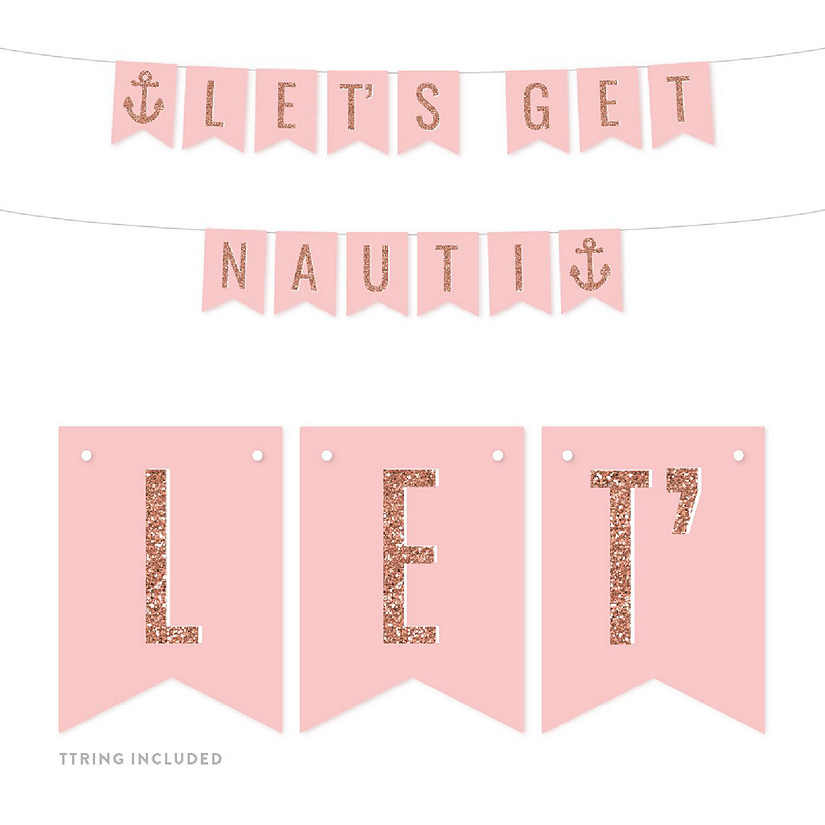 Lets Get Nauti 4x5.5IN Banner Image