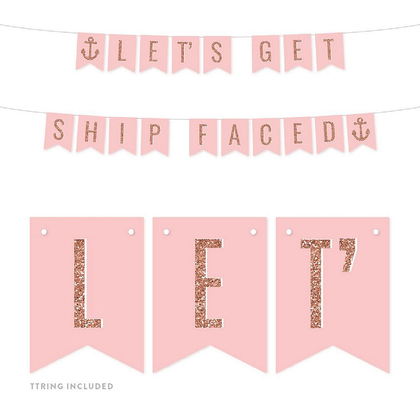 Lets Get Ship Faced 4x5.5IN Banner Image
