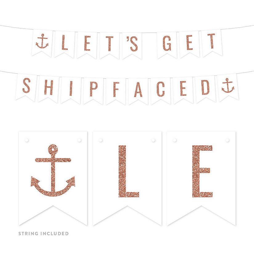 Lets Get Shipfaced 4x5.5IN Banner Image