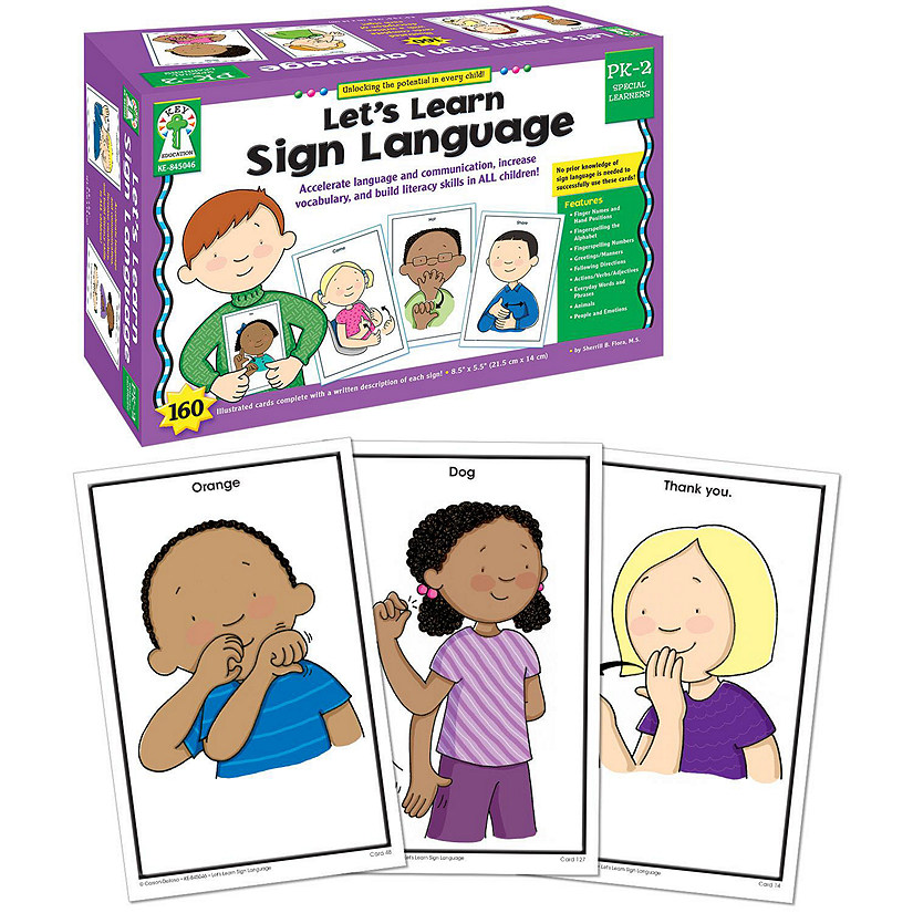 Let's Learn Sign Language, Grades PK - 2 Image