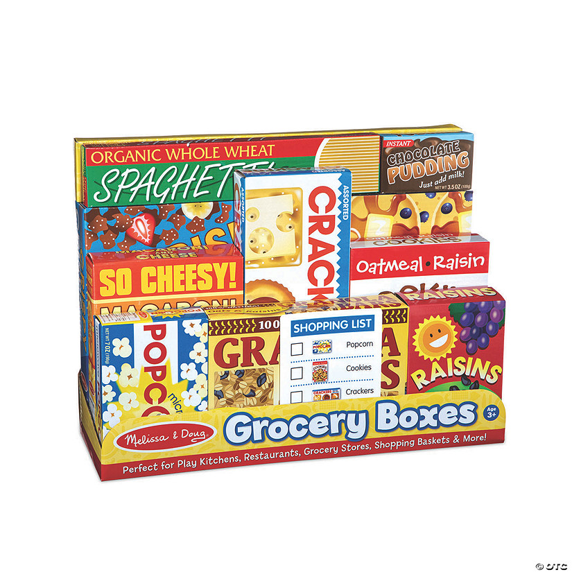 Let's Play House! Grocery Shelf Boxes Image