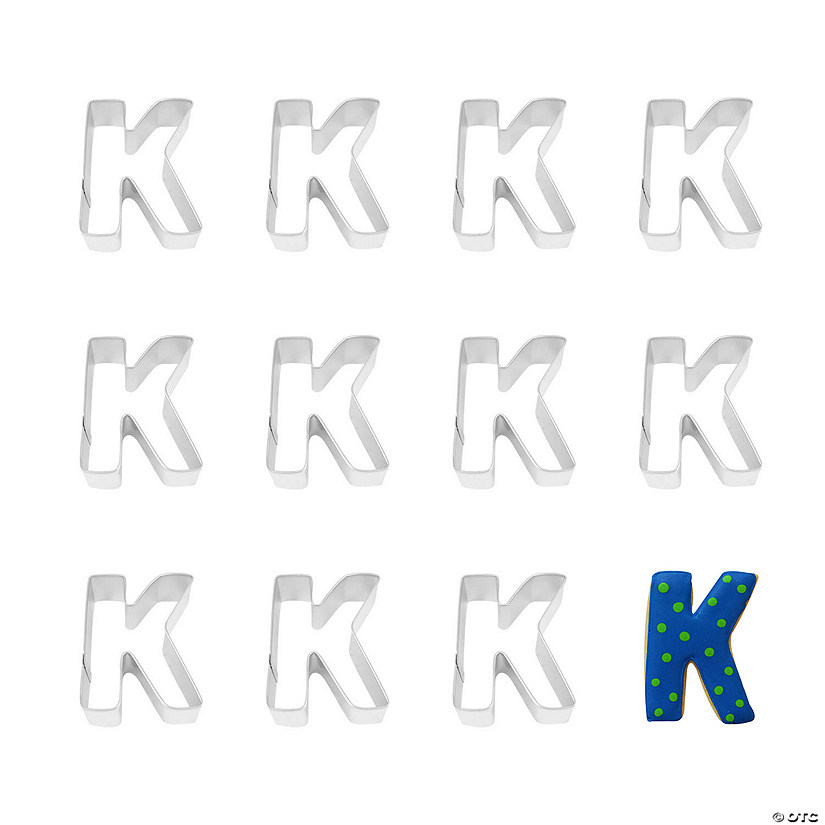 Letter K Cookie Cutters Image
