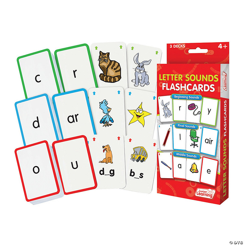 Letter Sounds Flashcards - 162 Pc. Image