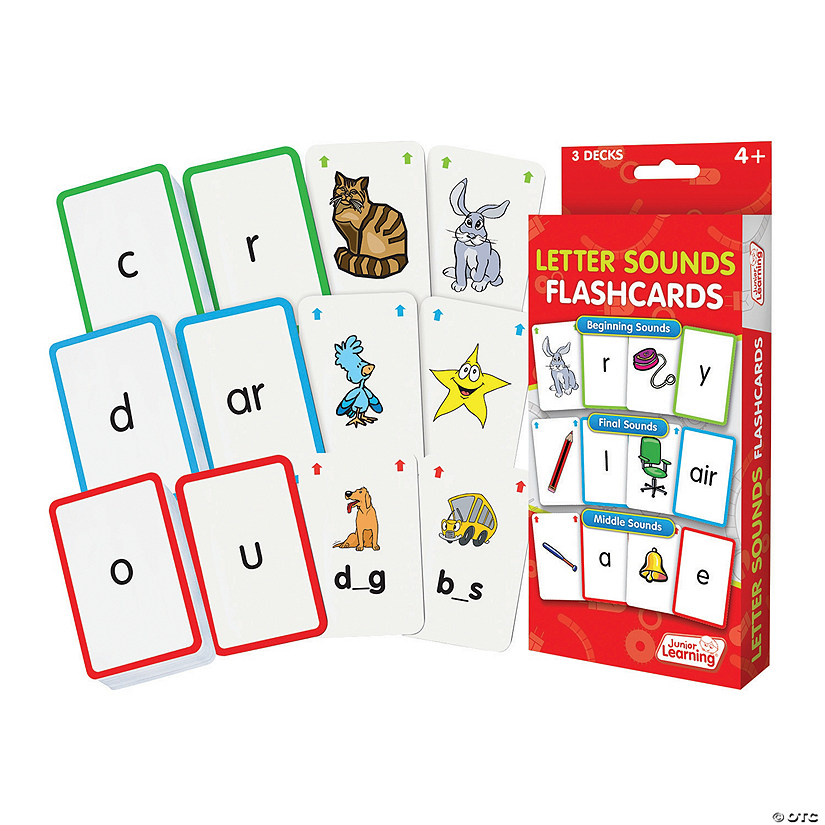 Letter Sounds Flashcards Oriental Trading