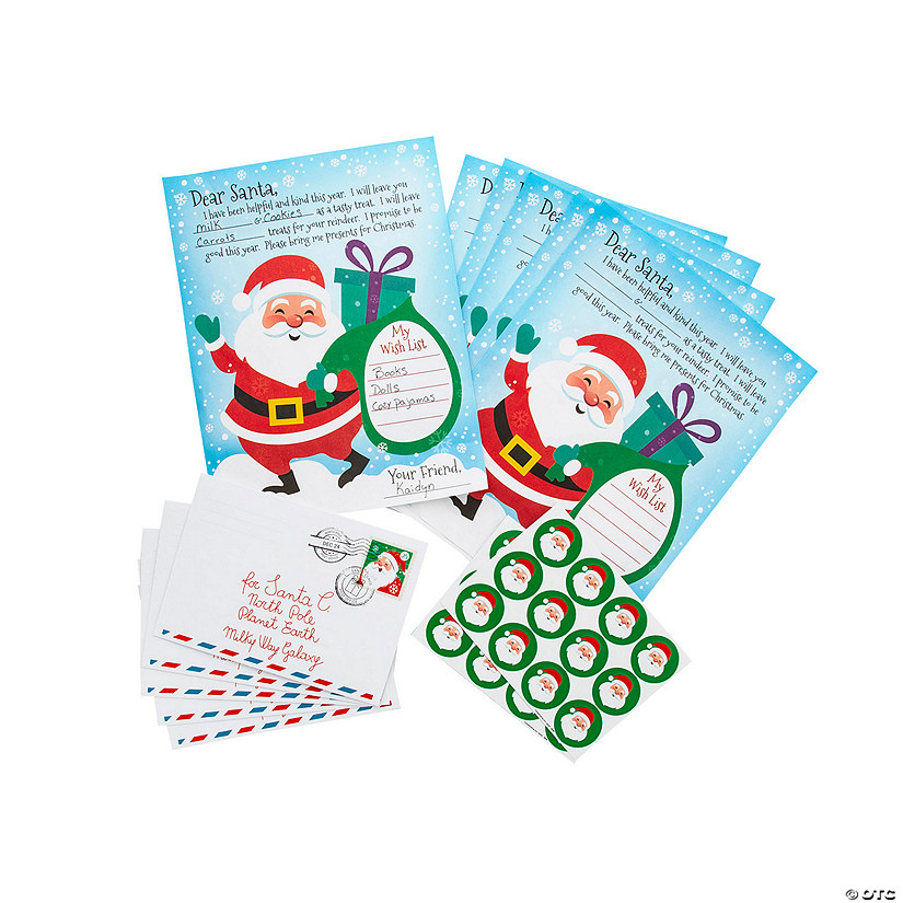 Letters to Santa Kit for 24 Image