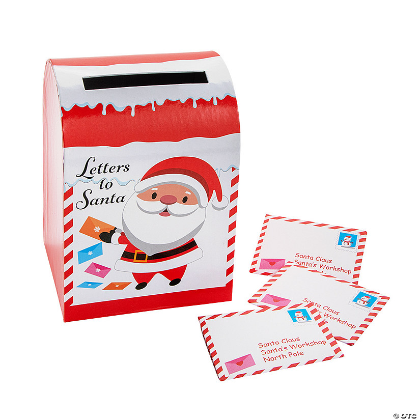 Letters to Santa with Mailbox - 13 Pc. Image