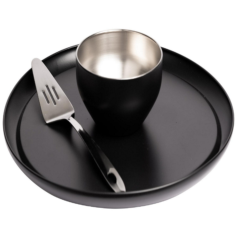 Lexi Home 13.5 in Black Serving Tray