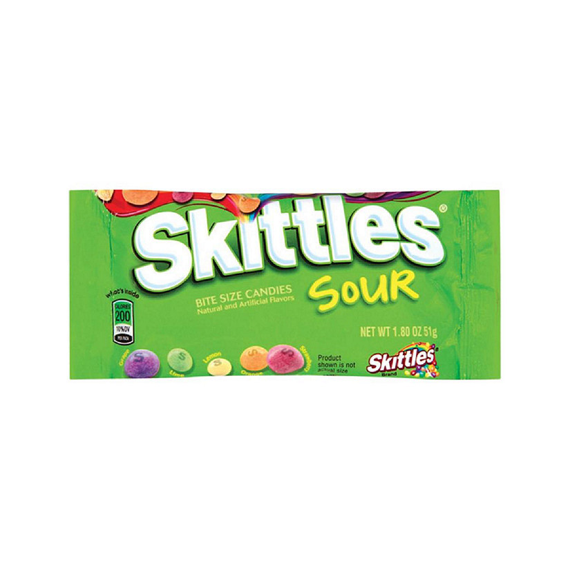 Liberty Distribution 100668 1.8 oz Skittles Sours Candy- pack of 24 Image