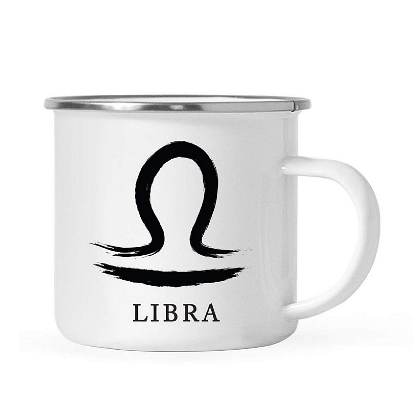 Libra Zodiac Brushed 11oz Campfire Mug Image