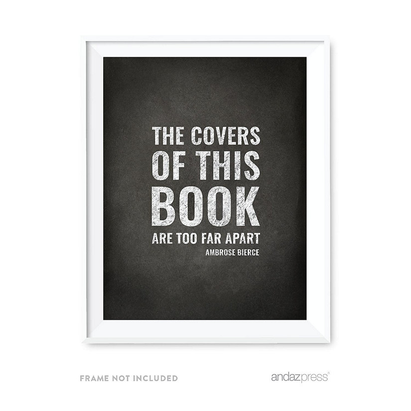 Library Wall Art Funny Book 8.5x11 Image