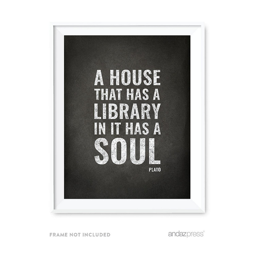 Library Wall Art Library Soul 8.5x11 Image