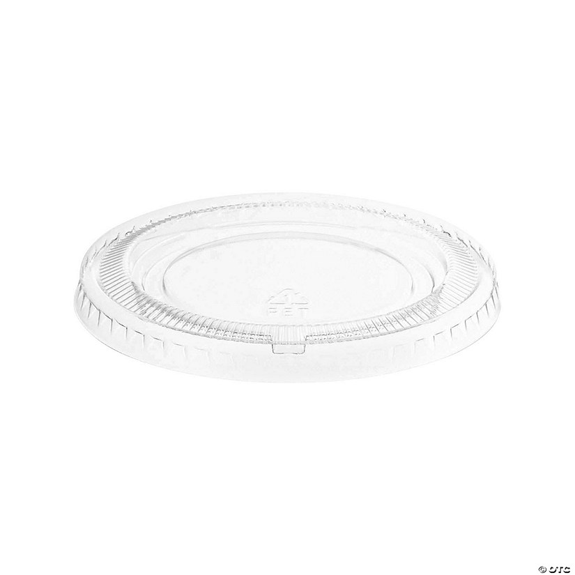 Lid For Clear Plastic Portion / Souffle cup 4oz - (1250 Lids) Image