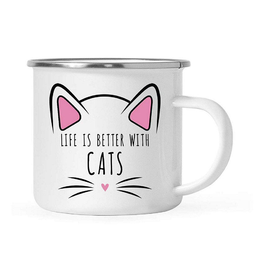 Life Is Better With Cats 11oz Campfire Mug Image