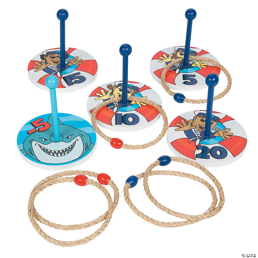 waterfall ring toss game