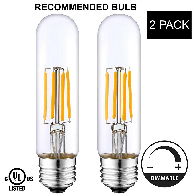 regeringstid Skygge ortodoks Light Accents - LED Light Bulb T10, 4W 400 Lumens (Warm White), (E26)  UL-Listed – (Pack of 2) | Oriental Trading