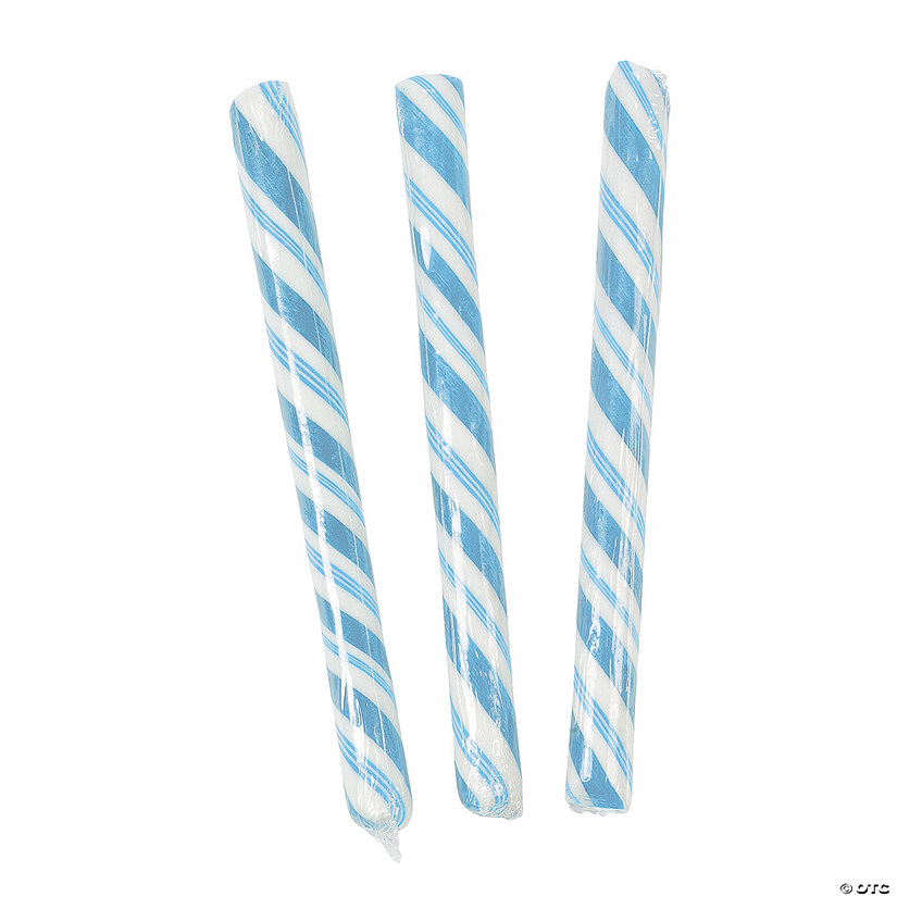 Light Blue Hard Candy Sticks - 80 Pc. Image