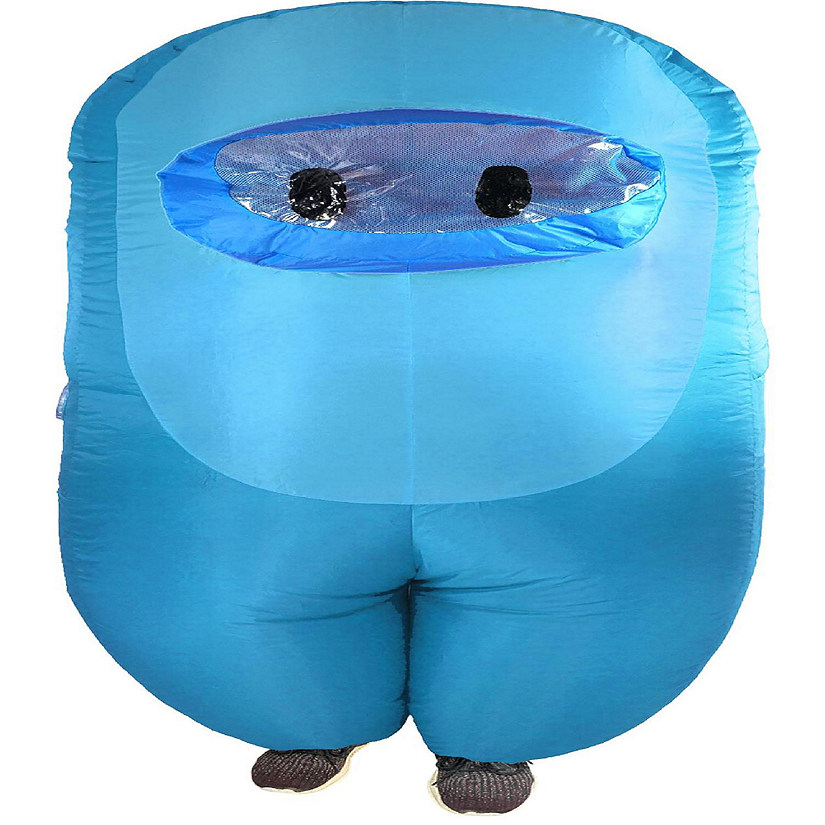 Light Blue Imposter Inflatable Adult Costume  Standard Image