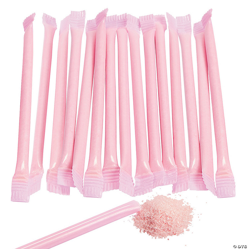 Light Pink Candy-Filled Straws - 240 Pc. Image