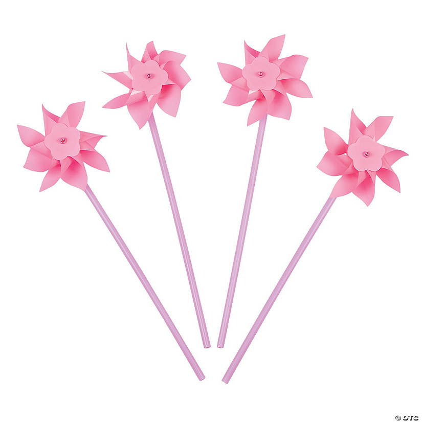 Light Pink Pinwheels - 36 Pc. Image