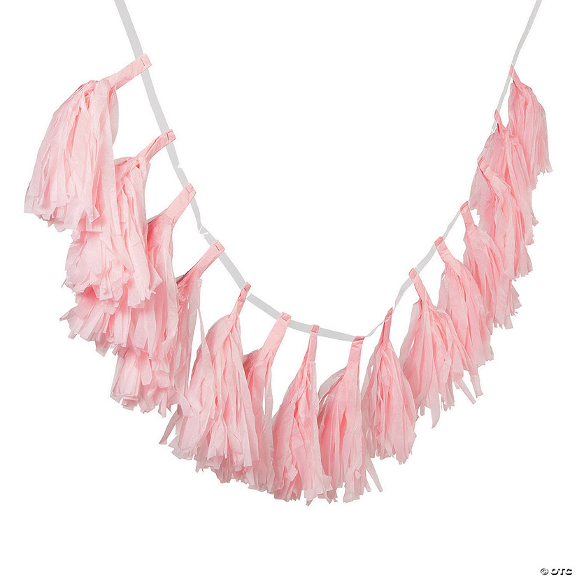 Light Pink Tassel Garland Oriental Trading
