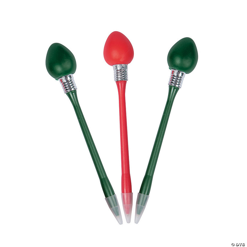 LightUp Christmas Bulb Pens Discontinued