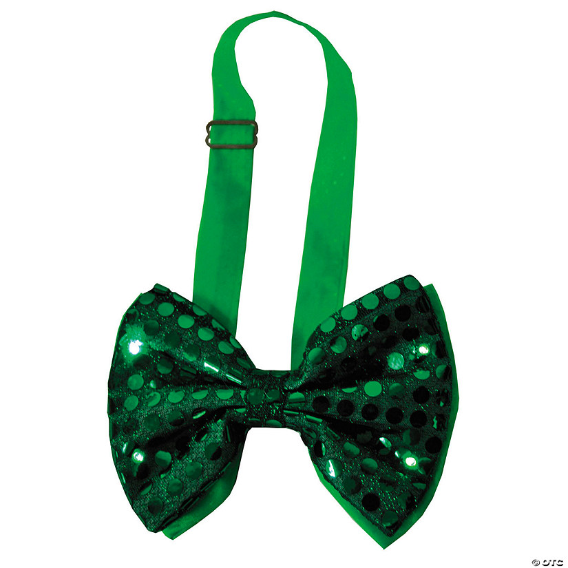 Light Up Sequin Bow Tie Image