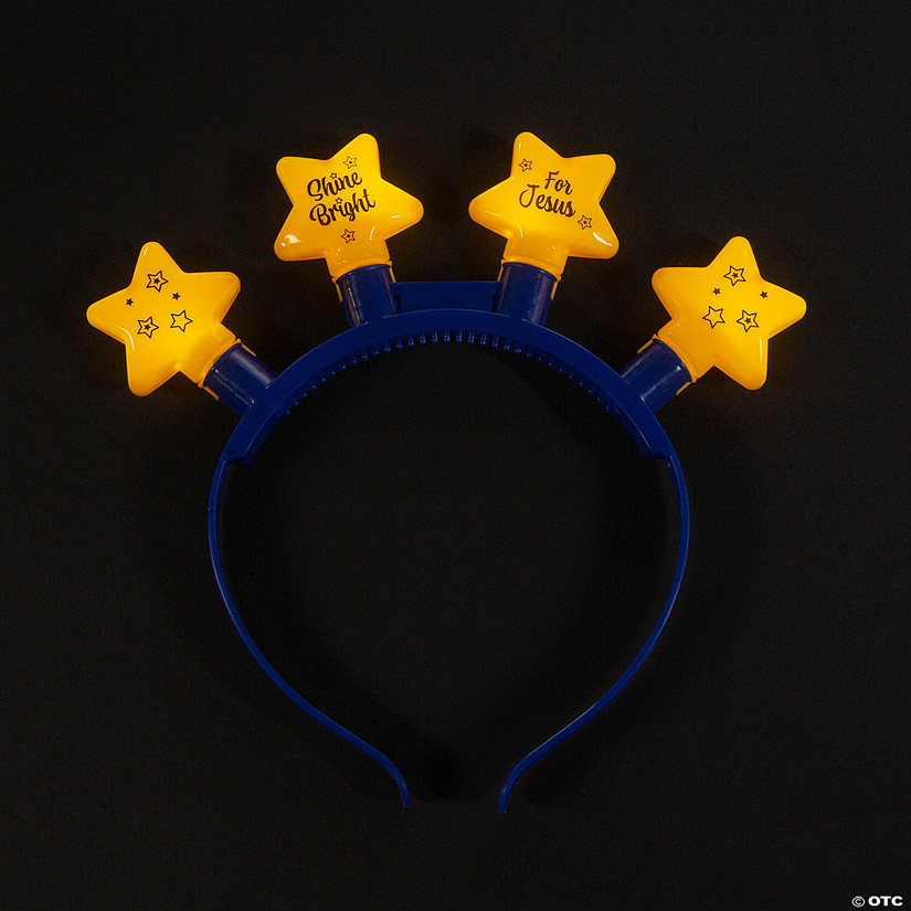 Light-Up Shine Bright for Jesus Head Boppers - 6 Pc. Image