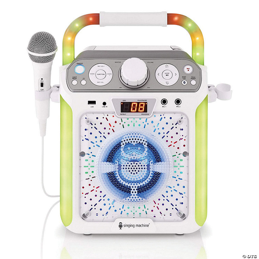 Lighted Bluetooth Karaoke Machine Image