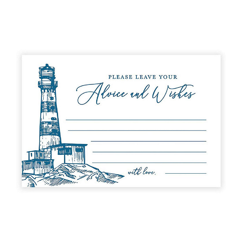 Lighthouse Line Art Advice 4x6IN 56PC Image
