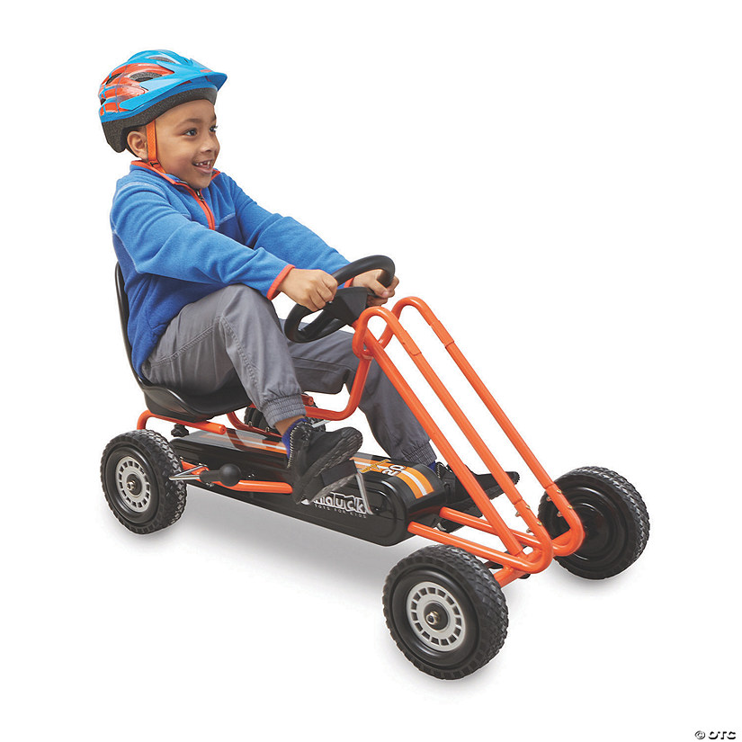 Lightning Pedal Go Kart: Orange Image