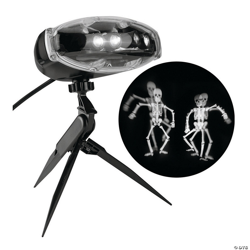 Lightshow Flutter-Fright Skeleton Projector Image