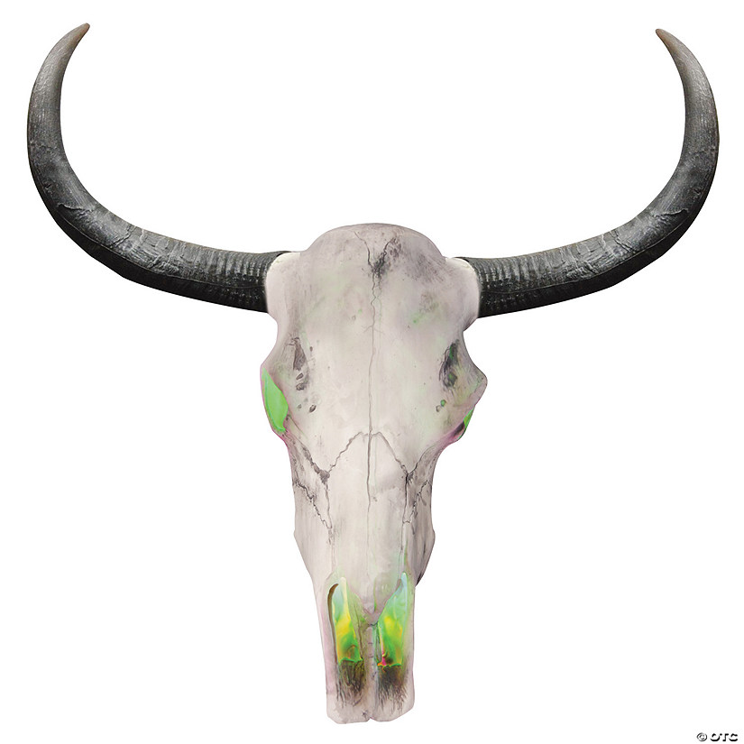 Lightup Longhorn Skull Decoration Image