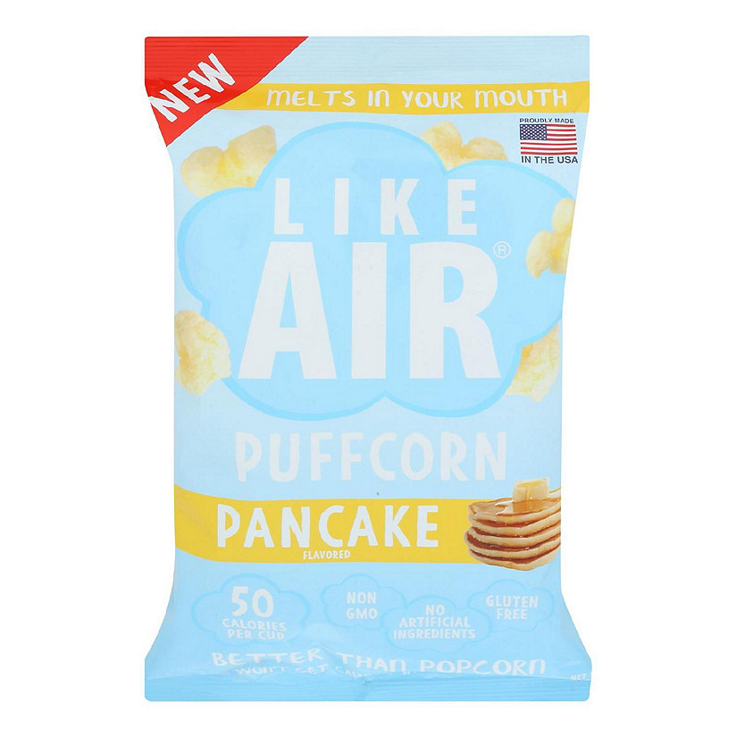 Like Air Puffcorn (Pancake) | 2 4oz Bags | 50 Calories Per Cup | Gluten  Free | Nothing Artificial