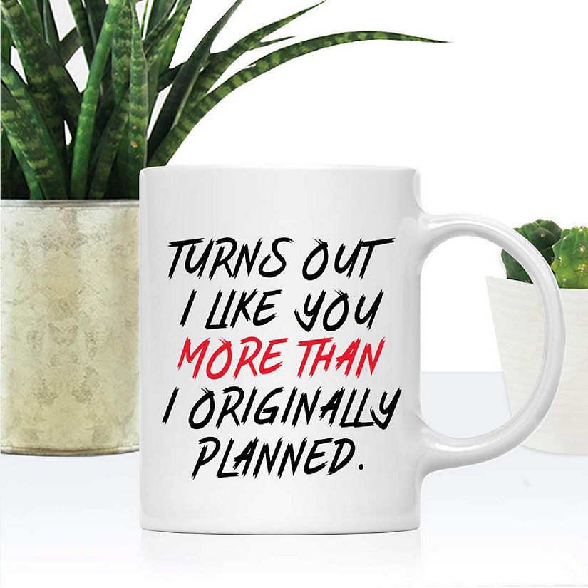 Like You More Than Planned Mug, 1 Pack Image